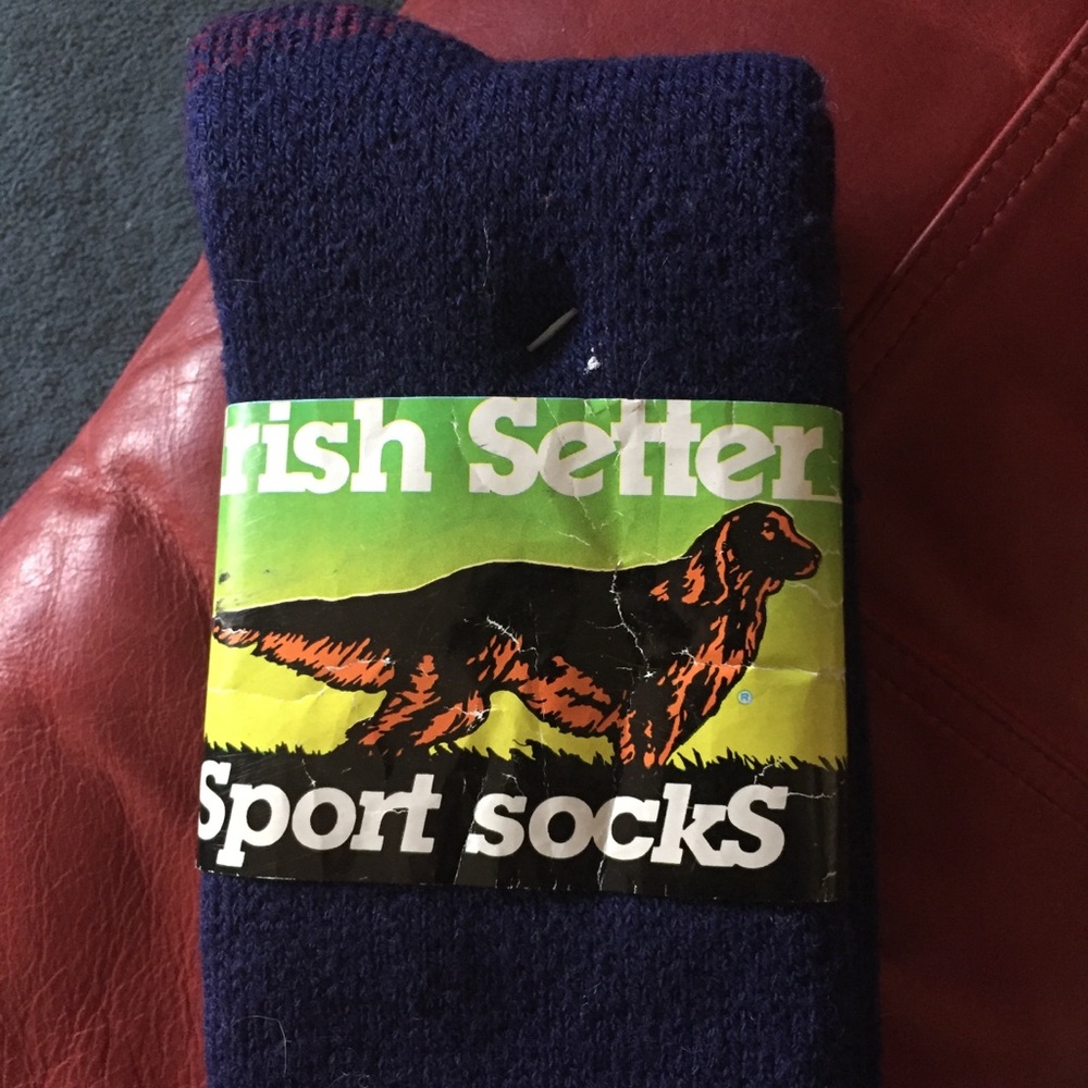NWT Irish Setter sport socks